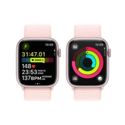 Apple Watch Series 9 (GPS) 45mm Pink Aluminum Case With Light Pink Sport Loop - Pink -APPLE || Garmin || FITBIT Sales 5870f5b3 3713 5f93 b508 16c15a16db80