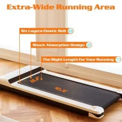 Portable Treadmill, Slim Treadmill With LED Display And Sport APP - Black -APPLE || Garmin || FITBIT Sales 5e7e91b8 6c94 4b20 9945 698c5b0df3b7