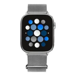 Insignia™ - Stainless Steel Mesh Band For Apple Watch 42mm, 44mm, 45mm And Apple Watch Ultra 49mm (All Series) - Silver -APPLE || Garmin || FITBIT Sales 5ee99f42 f85b 581b b6c6 2df1b6ea0e20