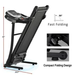 Nestfair Folding Electric Treadmill With 3 Level Incline 12 Preset Programs - Black -APPLE || Garmin || FITBIT Sales 60743af9 9a30 4b3c a175 4532e47646e4