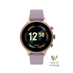 Fossil - Ladies Gen 6 Purple Silicone Strap Smartwatch W/ Heart Rate -APPLE || Garmin || FITBIT Sales 6538421c aa15 4a56 8c54 de8698b2f8fa