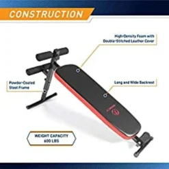 Marcy Utility Slant Board W/ Headrest Folding Design With Adjustable Positions SB-4606 , Black/red , 29.00 X 18.00 X 59.00 Inches -APPLE || Garmin || FITBIT Sales 6a46b68f eaed 4eb7 b077 c30490007574