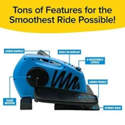 BluTiger Seated Elliptical Machine, As Seen On TV - Burn Calories While Working, Reading & Watching TV - Large Pedals - Digital Display - 8 Levels Of Magnetic Resistance - All Fitness Levels -APPLE || Garmin || FITBIT Sales 6bc0cc16 2de9 401a b4b5 3b6bc6f82172