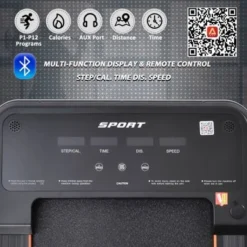 Nestfair Foldable Electric Treadmill Motorized Running Machine With Bluetooth APP - Silver -APPLE || Garmin || FITBIT Sales 6c0d72bb 4477 4570 aeba 88bf24f3c3e7