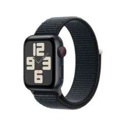 Apple Watch SE (GPS + Cellular) 40mm Midnight Aluminum Case With Midnight Sport Loop - Midnight