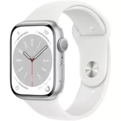 Apple Watch Series 8 GPS 45mm Silver Aluminum Case With White Sport Band S/M White Bundle -APPLE || Garmin || FITBIT Sales 6dbde4b4 4078 48a5 bfe5 5942103743e0