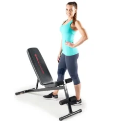 Marcy Adjustable Utility Weight Bench - Black