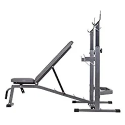Body Champ Olympic Weight Bench With Squat Rack Included, Two Piece Set, Workout Bench, Versatile Strength Training Equipment For Home Gym, PRO3900, Grey -APPLE || Garmin || FITBIT Sales 70e44c25 f2aa 4f87 9051 6277fe9668d2