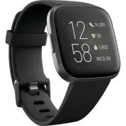 Fitbit - Versa 2 Health & Fitness Smartwatch - Carbon -APPLE || Garmin || FITBIT Sales 76b6efac 3af3 4ce1 b50d b86b974790bb