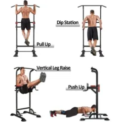 Ainfox Power Tower Exercise Equipment Adjustable Height For Your Home Gym - Red -APPLE || Garmin || FITBIT Sales 777830e6 d5da 4e80 81fc 2c5a5e032cb1