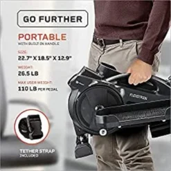 LifePro Under Desk Elliptical - Under Desk Pedal Exerciser To Strengthen Muscles And Build Cardiovascular Fitness - Stationary Desk Exercise Equipment With LCD Monitor For Leg Recovery And Therapy -APPLE || Garmin || FITBIT Sales 7b0f06b7 7da0 42dd a579 888ffc5eb405