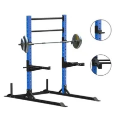 Zenova 1200 Lbs Commercial Power Squat Rack Weightlifting Bench Press Barbell Rack Strength Training Equipment - 50*90 - Blue -APPLE || Garmin || FITBIT Sales 8060093b 847d 42b3 b193 cb37955f236a