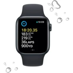 Apple Watch SE 2nd Generation (GPS) 40mm Aluminum Case With Midnight Sport Band - M/L - Midnight -APPLE || Garmin || FITBIT Sales 80d16b40 6240 550c 8355 abe68a87ee2e