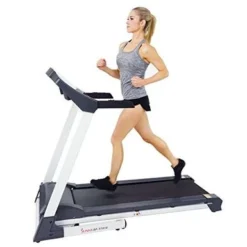 Sunny Health & Fitness SF-T7515 Smart Treadmill With Auto Incline, Sound System, Bluetooth And Phone Function