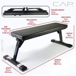 CAP Strength Premium Foldable Flat Bench -APPLE || Garmin || FITBIT Sales 832d1f0d d4f9 4eac 90a6 369870db24ea