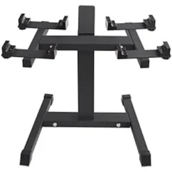 VEVOR Adjustable Dumbbell Stand, Home Fitness Rack And Stand With Media Rack, Safe And Convenient Dumbbell Weight Holder, Compact Dumbbell Storage Rack Perfect For Home Gym Strength Training