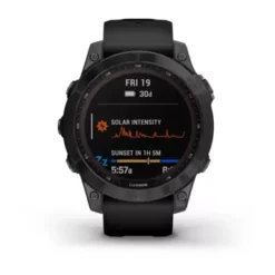 Garmin - Fenix 7 Sapphire Solar, Black DLC Ti W/Black Band -APPLE || Garmin || FITBIT Sales 9346f290 00d0 4acf 8d1d 103df6ded6b7