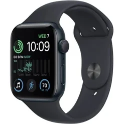APPLE || Garmin || FITBIT Sales 11 Apple Watch SE 2nd Generation (GPS) 44mm Aluminum Case With Midnight Sport Band - M/L - Midnight