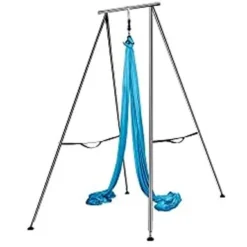 VEVOR Yoga Sling Inversion, 9.6 FT Height Inversion Yoga Swing Stand, Max Capacity 551 LBS Aerial Yoga Frame Inversion -APPLE || Garmin || FITBIT Sales 96d270c8 2480 457d 9645 3e39e695225a