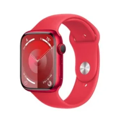 Apple Watch Series 9 (GPS + Cellular) 45mm (PRODUCT)RED Aluminum Case With (PRODUCT)RED Sport Band - S/M - (PRODUCT)RED