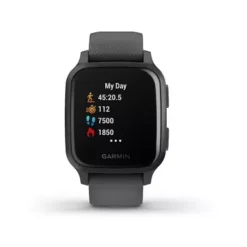 Garmin - Venu Sq GPS Smartwatch 33mm Fiber-Reinforced Polymer - Shadow Gray -APPLE || Garmin || FITBIT Sales 99548c1e 050a 4a70 9768 e37d13dc1c38