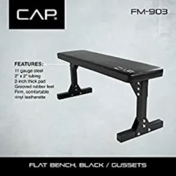 CAP Barbell Flat Utility Weight Bench -APPLE || Garmin || FITBIT Sales 99a07561 714d 4c4a 914e 06c343b9040c
