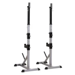 Soozier Steel 2-piece Height Adjustable Barbell Squat Rack/Bench Press - Silver/Black -APPLE || Garmin || FITBIT Sales 9d979e94 2eed 44b0 b7e7 9bb748b089c7