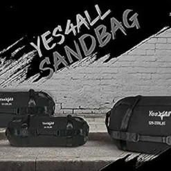 Yes4All Sandbag Weights/Weighted Bags - Sandbags For Fitness, Conditioning, Crossfit With Adjustable Weights (Black - L) -APPLE || Garmin || FITBIT Sales a21fa96a 2f9e 478b bfbd 677167d4e90e