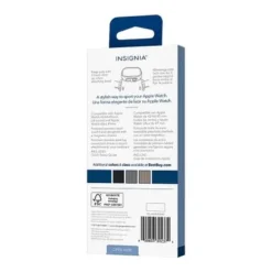 Insignia™ - Stainless Steel Mesh Band For Apple Watch 42mm, 44mm, 45mm And Apple Watch Ultra 49mm (All Series) - Silver -APPLE || Garmin || FITBIT Sales a64383fc b7a6 5ebc a88c af21d0654979