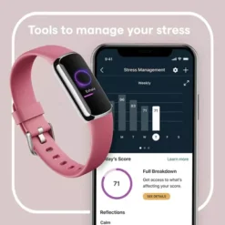 Fitbit - Luxe Fitness & Wellness Tracker - Platinum -APPLE || Garmin || FITBIT Sales a859822a 1a06 4ead 867f 20a85ed4ebd0