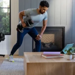 Bowflex - SelectTech 1090 Adjustable Dumbbell - Black -APPLE || Garmin || FITBIT Sales a902d254 842c 5144 8670 90470b2c0f4e