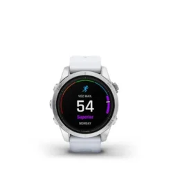 Garmin - Epix Pro (Gen 2) Standard Edition 42mm Fiber-reinforced Polymner - Silver With Whitestone Band -APPLE || Garmin || FITBIT Sales a931fd1b 0b32 594f b714 75a3ba139fc2