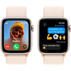 Apple Watch SE (GPS + Cellular) 44mm Starlight Aluminum Case With Starlight Sport Loop - Starlight -APPLE || Garmin || FITBIT Sales aa152511 a489 5550 821b a446cbdb7561