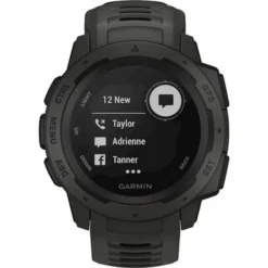 Garmin - Instinct GPS Smartwatch 45mm Fiber-Reinforced Polymer - Graphite -APPLE || Garmin || FITBIT Sales ada77fea d143 569d ba78 bd10c3461aab