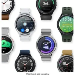 Samsung - Galaxy Watch6 Classic Stainless Steel Smartwatch 43mm BT - Black -APPLE || Garmin || FITBIT Sales af652b49 24a4 546b a63a d2b6acd38577