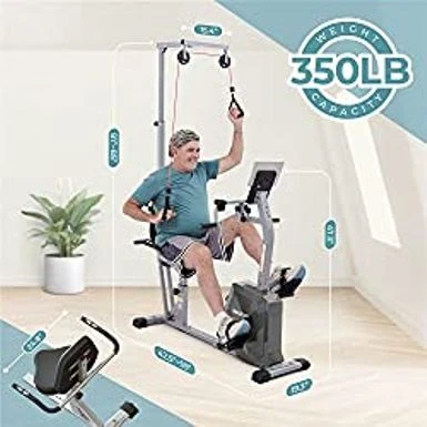 Verakare By Innova RBE3000 Recumbent Bike With Arm & Hand Exercisers 2 Verakare By Innova RBE3000 Recumbent Bike With Arm & Hand Exercisers - Image 2