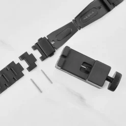 Insignia™ - Stainless Steel Link Band For Apple Watch 38mm, 40mm And 41mm (All Series) - Black -APPLE || Garmin || FITBIT Sales b0811ac2 9a31 561e ba73 c30e1f2a734d