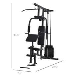 Soozier Home Power Tower Multifunction Workout Rack With Poll-up Stand & Dip Station, Weight Stack Machine For Whole Body - Black -APPLE || Garmin || FITBIT Sales b11f7c29 a69a 4e63 b425 23c4dca69045