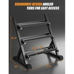 AKYEN Dumbbell Rack Stand Only, Weight Rack For Dumbbells Heavy-Duty Home Gym(750LBS/1100LBS Weight Capacity) For Men & Women -APPLE || Garmin || FITBIT Sales b23fbd10 6a75 41e7 9573 617f758c641e