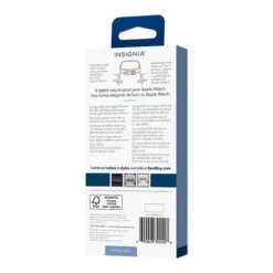 Insignia™ - Stainless Steel Link Band For Apple Watch 42mm, 44mm, 45mm And Apple Watch Ultra 49mm (All Series) - Silver -APPLE || Garmin || FITBIT Sales bc777e97 ecd3 56b9 8609 d1ef95890a85