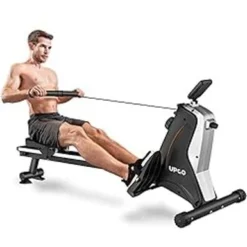 UPGO New Rowing Machine For Home Use, Rower With 8 Level Adjustable Quiet Magnetic Resistance, Ergonomic Seat & LCD Monitor, 300 LB Weight Capacity -APPLE || Garmin || FITBIT Sales bd4a88b5 a89f 4bdb 9359 857c1214c96f