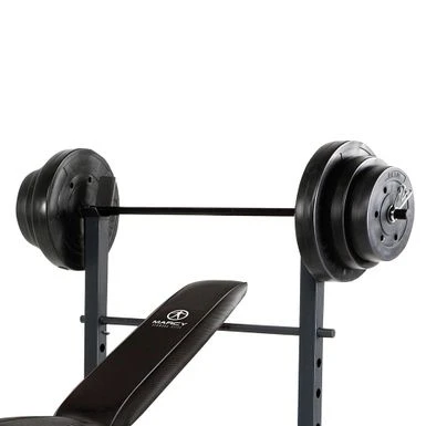 Marcy Diamond Bench With 100-pound Weight Set - Marcy Diamond Bench And Weight Set MD-2082W 4 Marcy Diamond Bench With 100-pound Weight Set - Marcy Diamond Bench And Weight Set MD-2082W - Image 4