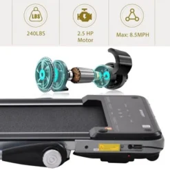 Nestfair Foldable Electric Treadmill Motorized Running Machine With Bluetooth APP - Silver -APPLE || Garmin || FITBIT Sales c24b2829 5cbb 47f9 83bd e86a7401d6d5