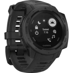 Garmin - Instinct GPS Smartwatch 45mm Fiber-Reinforced Polymer - Graphite -APPLE || Garmin || FITBIT Sales c57ba4a7 67a6 4db0 b6db 7349d3bc6384