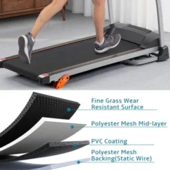 Nestfair 1.5HP Electric Folding Treadmill 3-Level Incline Adjustable - Grey -APPLE || Garmin || FITBIT Sales c8503e0a 852c 4924 8e22 15bf75699885