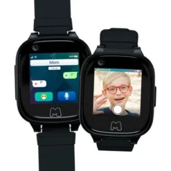 Moochies Connect Smartwatch Phone + GPS Tracker For Kids 4G - Black -APPLE || Garmin || FITBIT Sales ca58889b 842b 5393 a8ee 70473a712e04