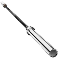 Olympic Barbell Bar EZ Curl Bar Weightlifting Barbell Olympic Weight Bar 2 Inch Sleeve Barbell Knurled Grip Barbell Olympic Barbell With Bearings Strength Training Bar For Home Use Home Gym Barbell