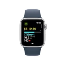 Apple Watch SE (GPS + Cellular) 40mm Silver Aluminum Case With Storm Blue Sport Band - S/M - Silver -APPLE || Garmin || FITBIT Sales d707ba45 e562 5bdc 8cb2 6bedd1dfa62a