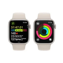 Apple Watch Series 9 (GPS) 45mm Starlight Aluminum Case With Starlight Sport Band - S/M - Starlight -APPLE || Garmin || FITBIT Sales d7192e7e 938e 5c20 8ab7 f82601ac2204
