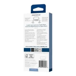 Insignia™ - Stainless Steel Link Band For Apple Watch 38mm, 40mm And 41mm (All Series) - Silver -APPLE || Garmin || FITBIT Sales d83cfcee 0a56 5c0d 87af 7b36ce3f8972